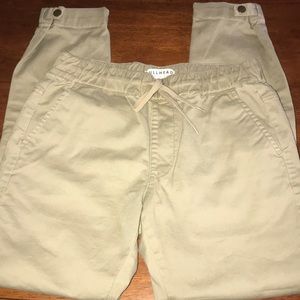 Juniors khaki joggers